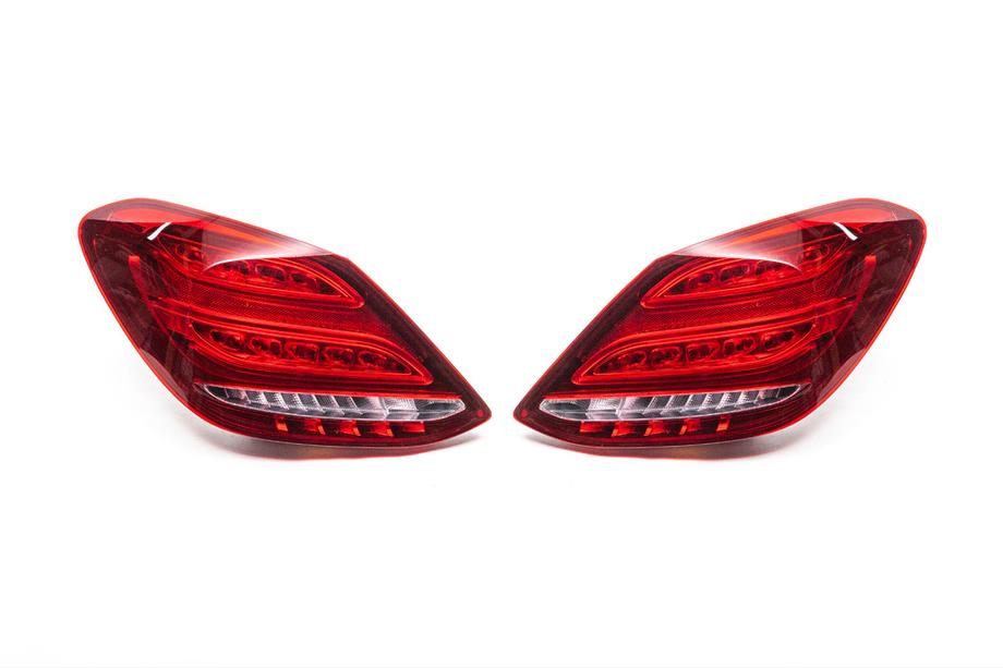 Mercedes C-class W205 2014-2021 Tylne lampy 2014-2018 (2 szt) Zdjęcia 1