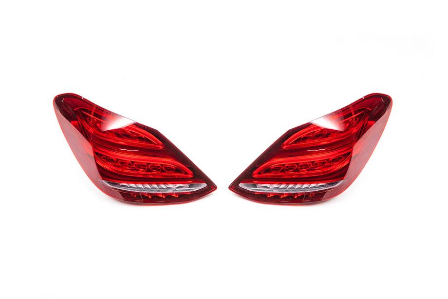 Mercedes C-class W205 2014-2021 Tylne lampy 2014-2018 (2 szt) Zdjęcia 2