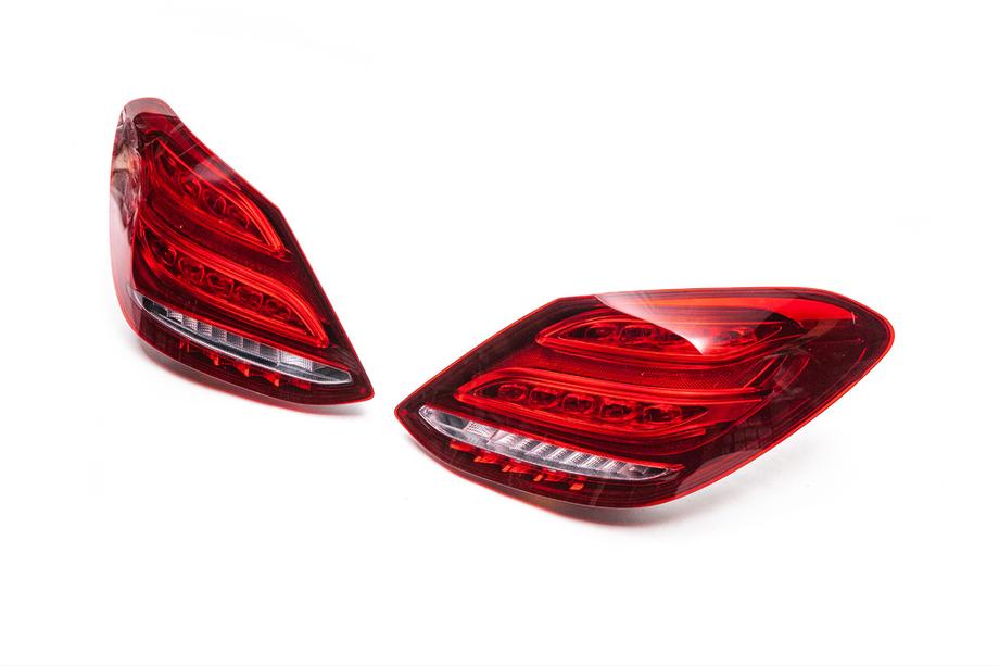 Mercedes C-class W205 2014-2021 Tylne lampy 2014-2018 (2 szt) Zdjęcia 4