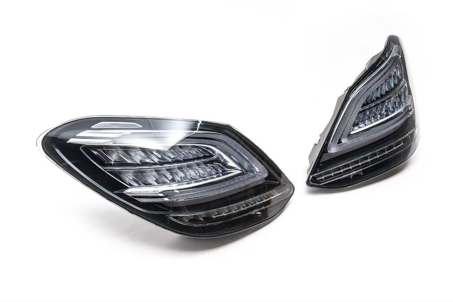 Mercedes C-class W205 2014-2021 Tylne Lampy BlackEdition V1 (2 szt.) Zdjęcia 5
