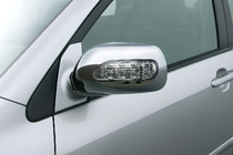 Toyota Corolla 2002-2007 Nakladki na lusterka z LED (2002-2005, 2 szt., plastik) zdjęcia 1