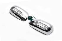 Toyota Corolla 2002-2007 Nakladki na lusterka z LED (2002-2005, 2 szt., plastik) zdjęcia 4