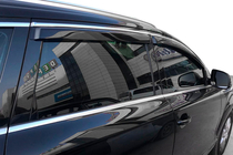 Skoda Superb 2009-2015 Deflektory szyb z listwą chromowaną SW (4 szt, HIC) zdjęcia 5