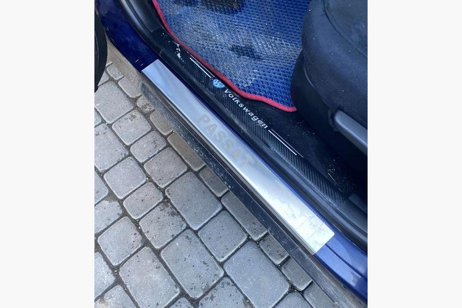 Volkswagen Passat B5 1997-2005 Nakładki progowe Carmos (4 szt, stal nierdzewna) Zdjęcia 1