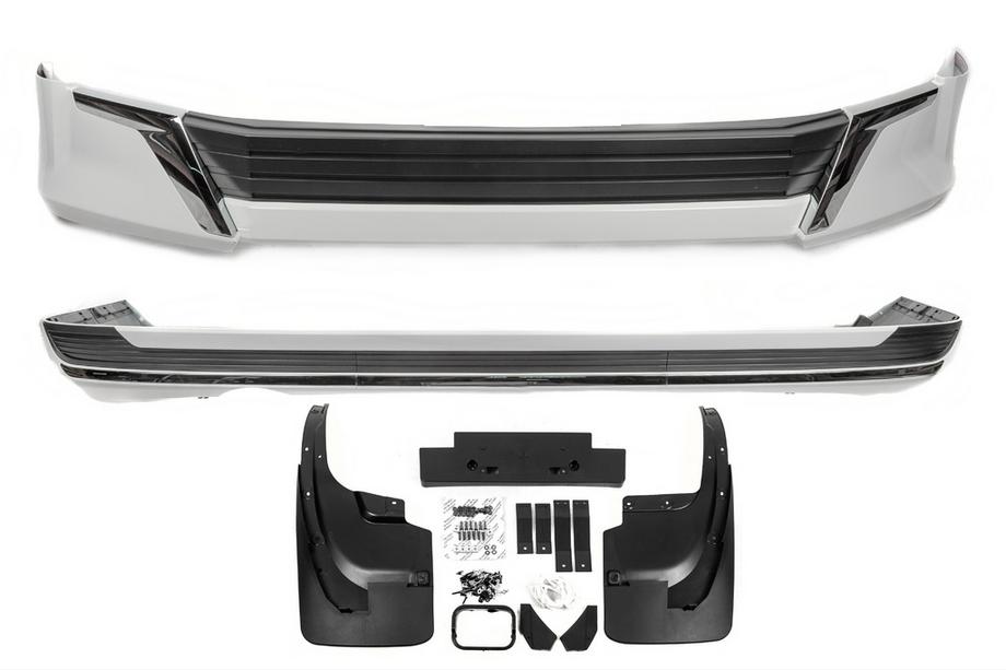 Toyota Land Cruiser 200 2007-2021 Zestaw body kit 2016-2021 (Executive 2021) Biały Zdjęcia 22