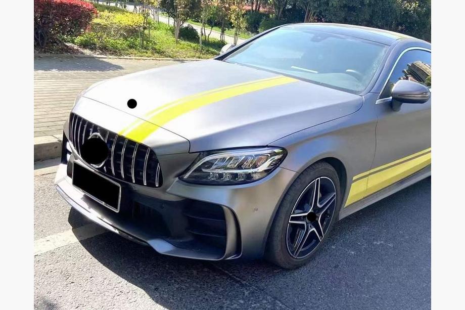 Mercedes C-class W205 2014-2021 Zestaw body kit z pelnym tylnym zderzakiem (design Black Mamba C63GT) Zdjęcia 7