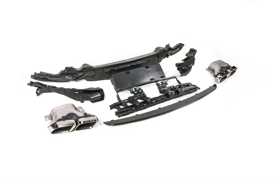 Mercedes C-class W205 2014-2021 Zestaw body kit z pelnym tylnym zderzakiem (design Black Mamba C63GT) Zdjęcia 16