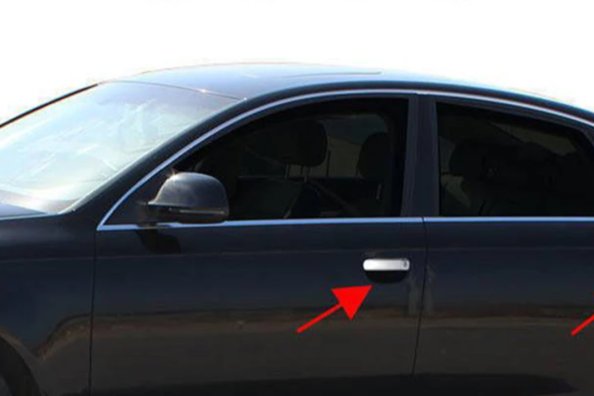 Nakładki na klamki Audi A4