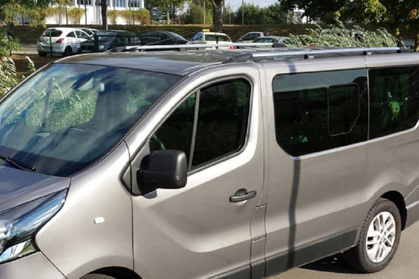 Relingi dachowe do Opla Vivaro
