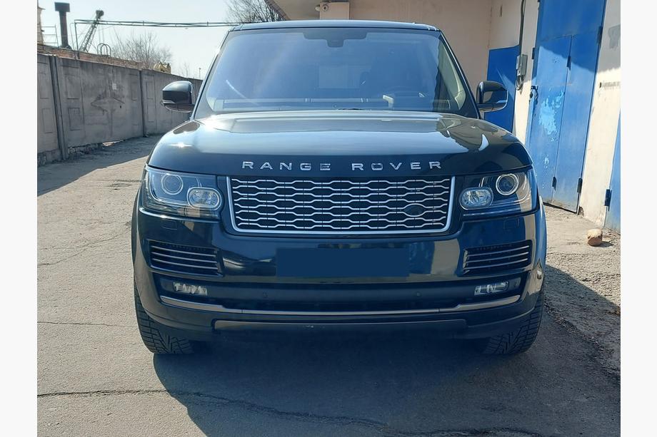 Range Rover IV L405 2013-2021 Grill przedni 2013-2018 (design SVO Silver 2019) Image