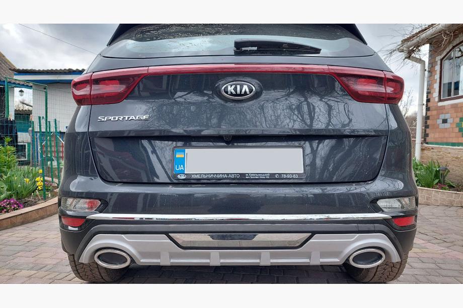 Kia Sportage 2015-2021 Nakładki przednie i tylne 2019+ V1 (plastik) Zdjęcia 2