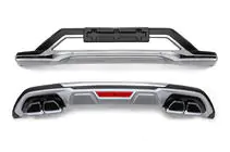 Hyundai Tucson TL 2016-2021 Nakładki przednie i tylne 2019+ (2 szt.) zdjęcia 3