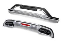 Hyundai Tucson TL 2016-2021 Nakładki przednie i tylne 2019+ (2 szt.) zdjęcia 5
