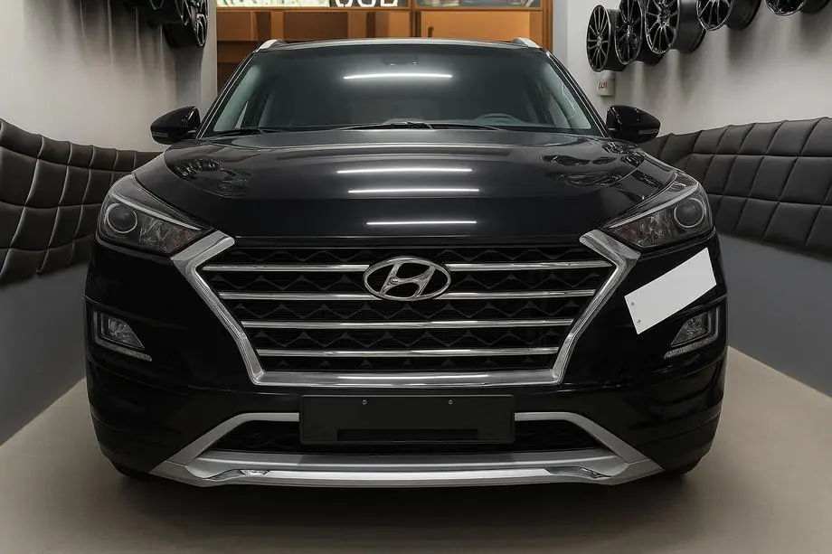 Hyundai Tucson TL 2016-2021 Nakładki przednie i tylne 2019+ (2 szt.) Image