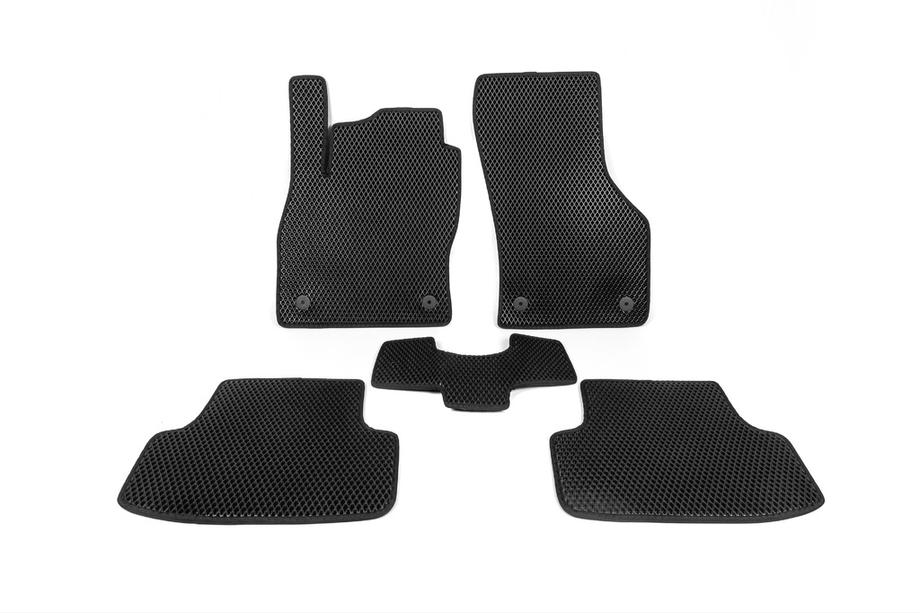 Volkswagen Golf 7/E-Golf 2012-2020 Dywaniki EVA do Golf 7 (czarne) Zdjęcia 7