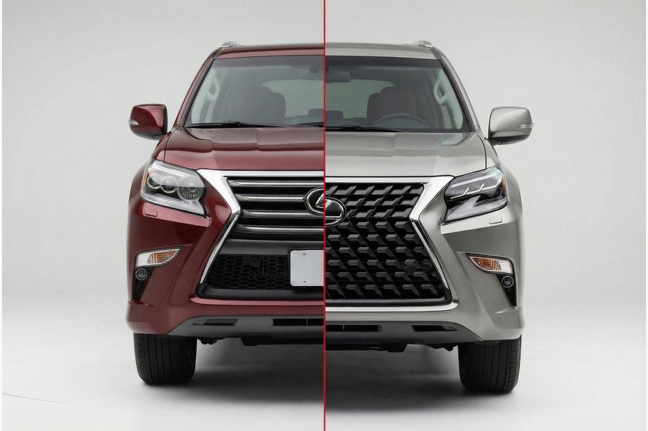 Lexus GX460 2009-2023 Zestaw konwersji facelift 2013-2019 na 2021 Image