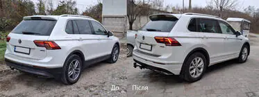 Volkswagen Tiguan 2016-2023 Zestaw pakietu nadwozia R-Line (2016-2020) zdjęcia 3