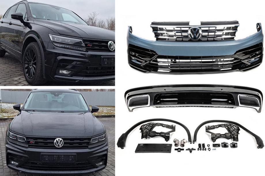 Volkswagen Tiguan 2016-2023 Zestaw pakietu nadwozia R-Line (2016-2020) Image