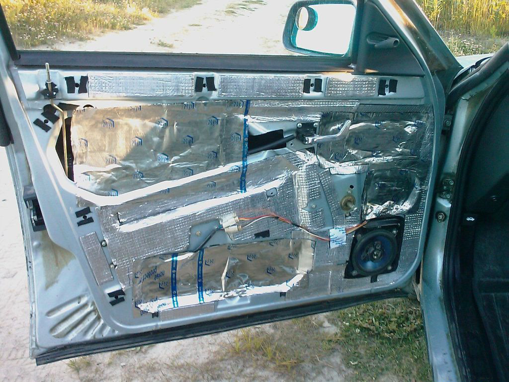 Izolacja akustyczna drzwi VAZ 2110 zrób to sam