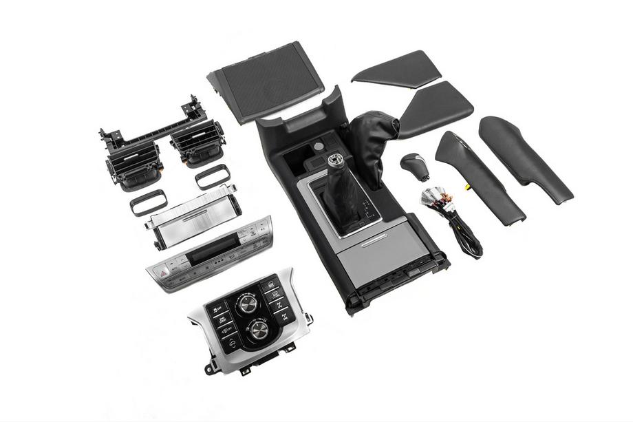 Toyota Land Cruiser Prado 150 2009-2023 Kompletny zestaw ulepszenia wnętrza na 2018-2023 Image