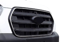 Ford Transit 2014- Chromowane Obwódki Atrapy Chłodnicy (2019+, 4 szt, Stal Nierdzewna) Carmos - Turecka Stal Nierdzewna zdjęcia 3