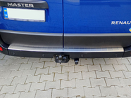 Renault Master 2011-2023 Nakładka na tylny zderzak stal nierdzewna zdjęcia 9