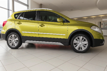 Suzuki SX4 S-Cross 2013-2016 Listwy drzwi nierdzewne (4 szt.) zdjęcia 1