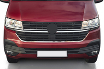 Volkswagen T6 2015-2024 Listwa Chromowana Smile na Atrape Chlodnicy 2019+ (1 szt, Stal Nierdzewna) zdjęcia 1