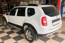 Dacia Duster 2008-2018 Gładkie nakładki na nadkola (8 szt, plastikowe) EuroCap - Turcja zdjęcia 10