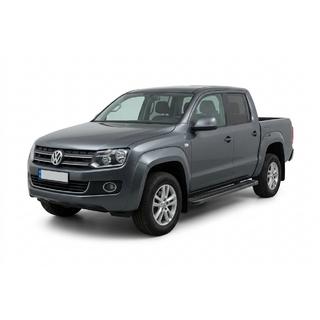 Progi Boczne Maya V1 Czarny (2 szt., Aluminium) Volkswagen Amarok 2010-2022 zdjęcia 1