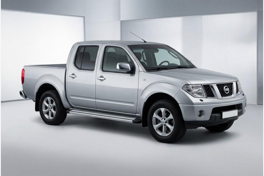 Nissan Navara 2006-2015 Progi Boczné Maya V4 (2 szt., Aluminium) Image