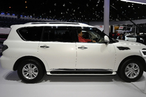Nissan Patrol Y62 2010-2024 Listwy drzwiowe (4 szt, chrom) zdjęcia 4