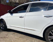 Hyundai Elantra (AD) 2015-2020 Listwy Drzwi Chromowane (4 szt, Stal Nierdzewna) zdjęcia 3