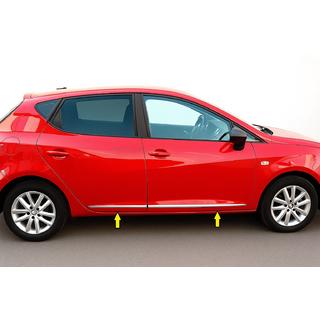 Listwy Drzwi Chromowane (4 szt, Stal Nierdzewna) Seat Ibiza 2017- zdjęcia 1
