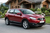 Nissan Qashqai 2010-2014 Progi Boczné Tayga Black (2 szt., Aluminium) zdjęcia 1