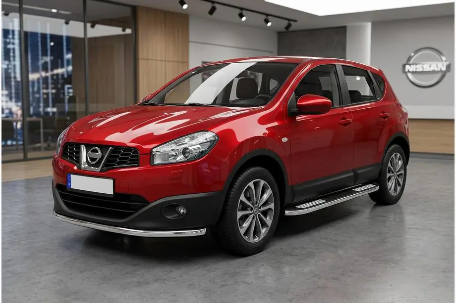 Nissan Qashqai 2010-2014 Progi Boczné Tayga V2 (2 szt., Aluminium) Image