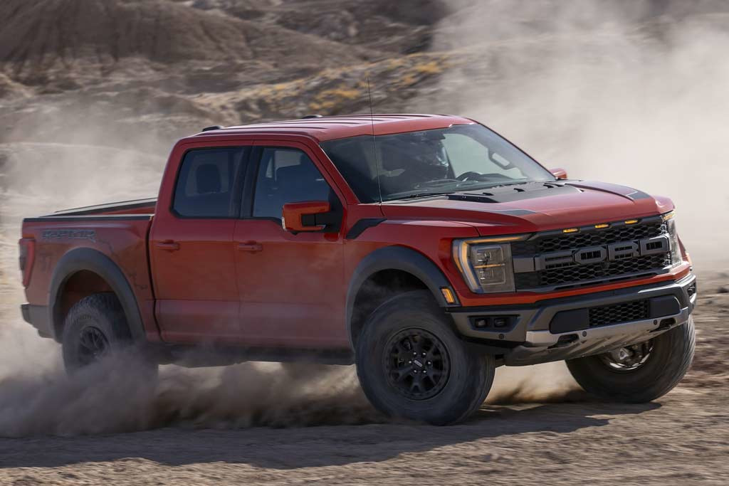 Ford F-150 Raptor przedstawiony w zaktualizowanej wersji