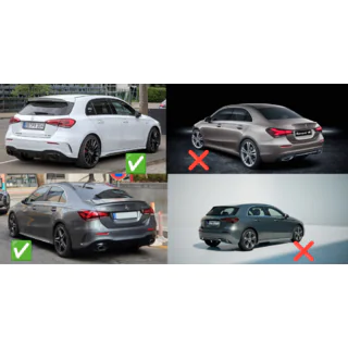 Oryginalne chlapacze Premium AMG / A35 (4 szt.) zdjęcia 3