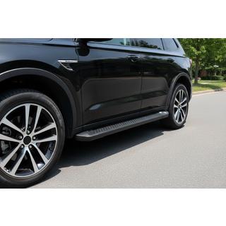 Progi Boczné Allmond Black (2 szt., Aluminium) Acura MDX 2013-2020 zdjęcia 1