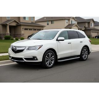 Progi Boczne Tayga Grey (2 szt., Aluminium) Acura MDX 2013-2020 zdjęcia 1