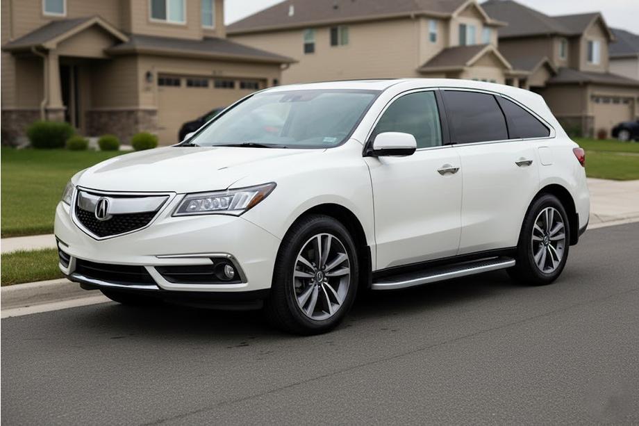 Acura MDX 2013-2020 Progi Boczne Tayga Grey (2 szt., Aluminium) Image