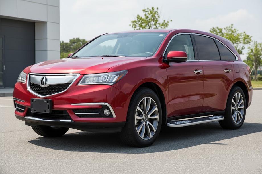 Acura MDX 2013-2020 Progi Boczné Tayga V2 (2 szt., Aluminium) Image