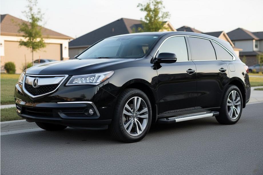 Acura MDX 2013-2020 Progi Boczné Vision New Grey (2 szt., Aluminium) Image