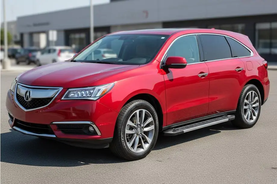 Acura MDX 2013-2020 Progi Boczné RedLine V1 (2 szt., Aluminium) Image