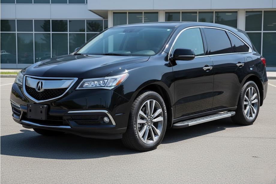 Acura MDX 2013-2020 Progi Boczné Duru (2 szt., Aluminium) Image