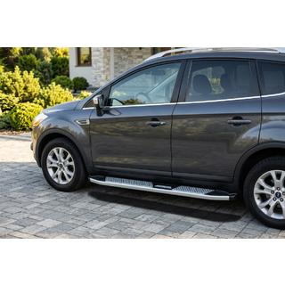 Progi Boczne Mevsim Grey (2 szt., Aluminium) Ford Kuga 2008-2013 zdjęcia 1