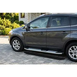 Progi Boczne Mevsim Grey (2 szt., Aluminium) zdjęcia 1