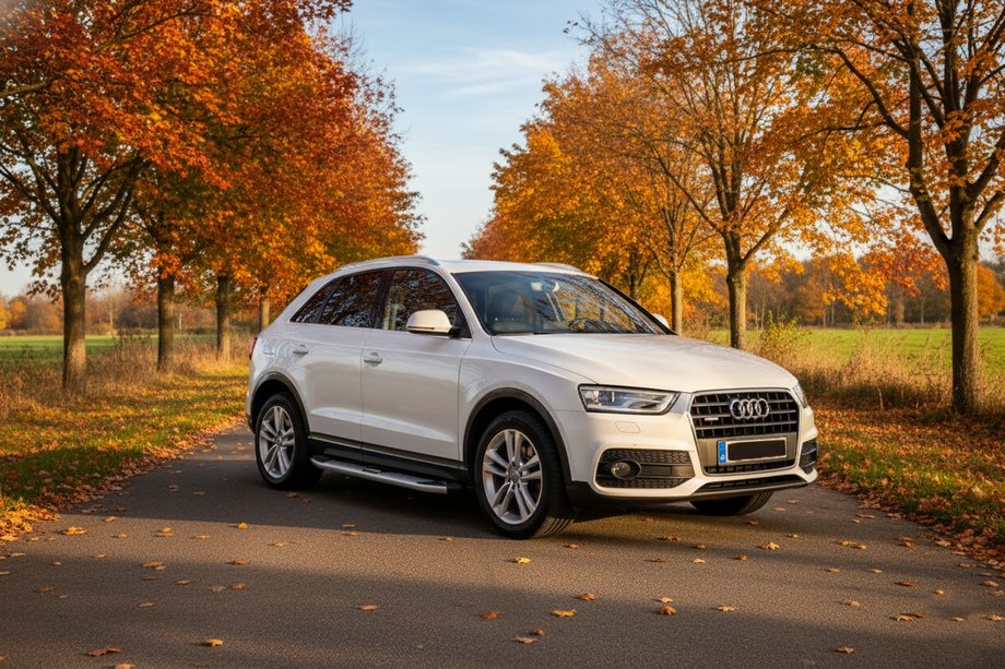 Audi Q3 2011-2019 Progi Boczne Mevsim Grey (2 szt., Aluminium) Image
