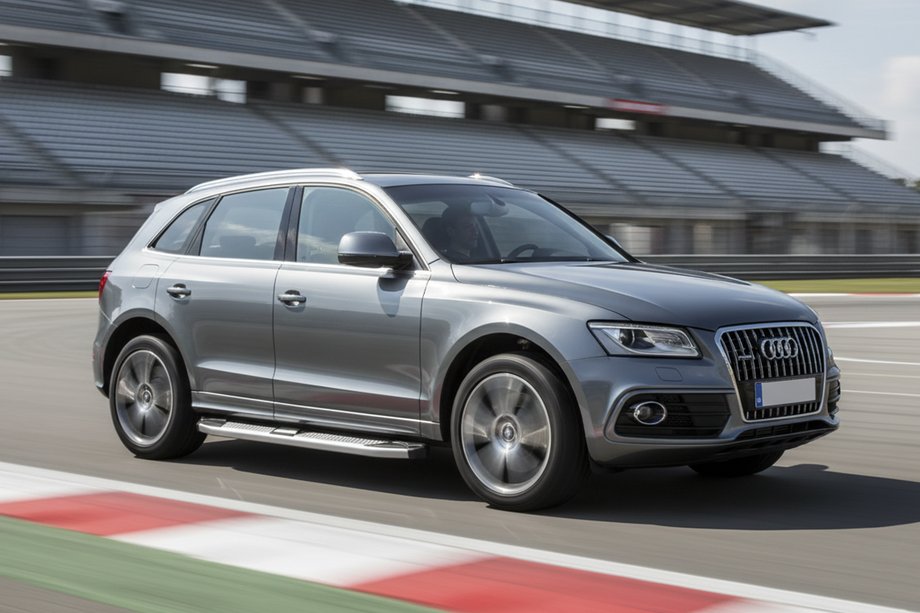 Audi Q5 2008-2017 Progi Boczne Mevsim Grey (2 szt., Aluminium) Image