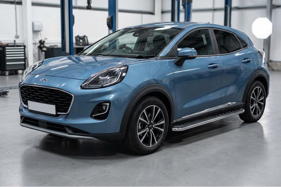Ford Puma 2019- Progi Boczné Maydos V1 (2 szt., Aluminium) Image